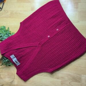 Mariey Vintage Knit Sweater Vest